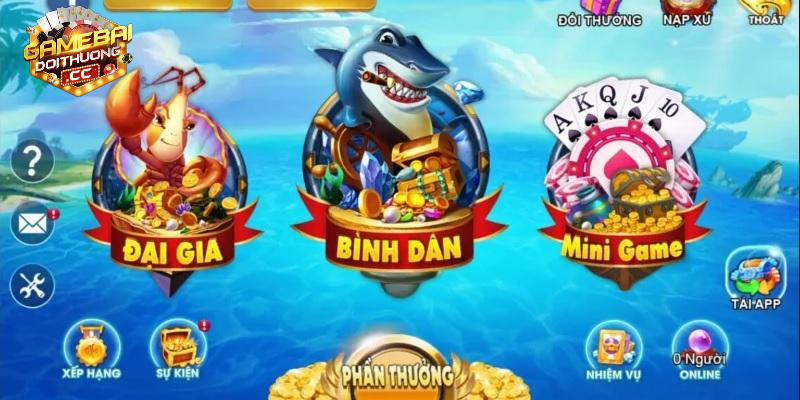 Hướng dẫn nhận khuyến mãi Bắn cá - Nổ Hũ nạp là tặng